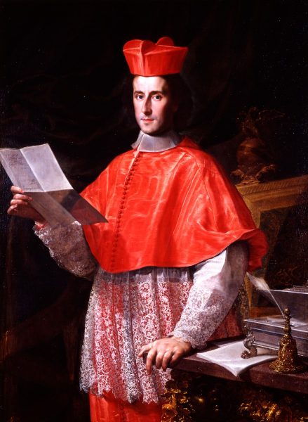 Portrait of Cardinal Pietro Ottoboni, by Francesco Trevisani Cardinal Ottoboni supported a number of musicians, including Lotti, whose 8-part 'Crucifixus' we sing for this programme.